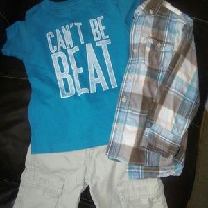 Shorts and shirt set